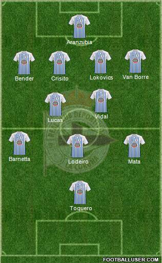 R.C. Deportivo de La Coruña S.A.D. Formation 2011