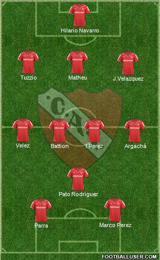Independiente Formation 2011
