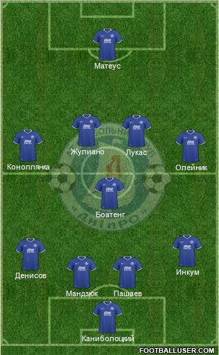 Dnipro Dnipropetrovsk Formation 2011