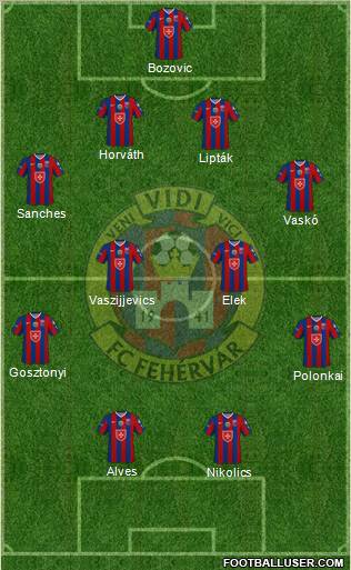 FC Fehérvár Formation 2011