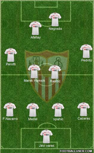 Sevilla F.C., S.A.D. Formation 2011