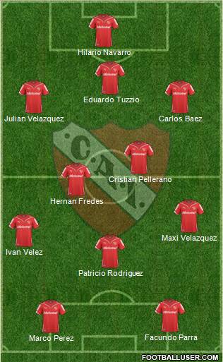 Independiente Formation 2011