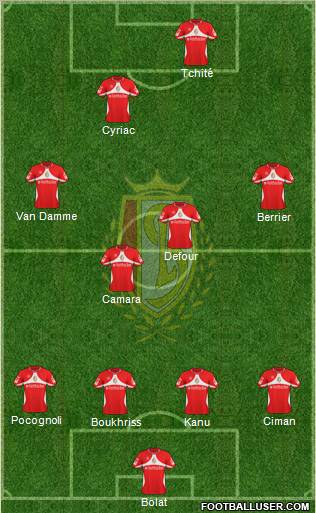 R Standard de Liège Formation 2011