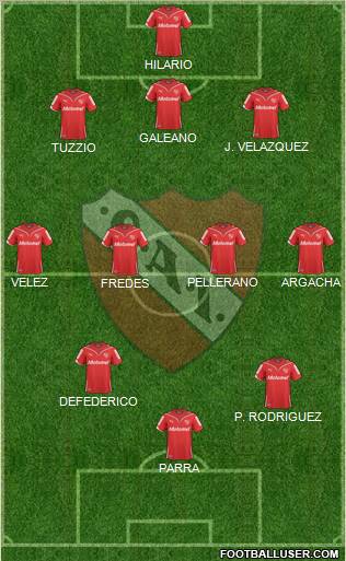 Independiente Formation 2011