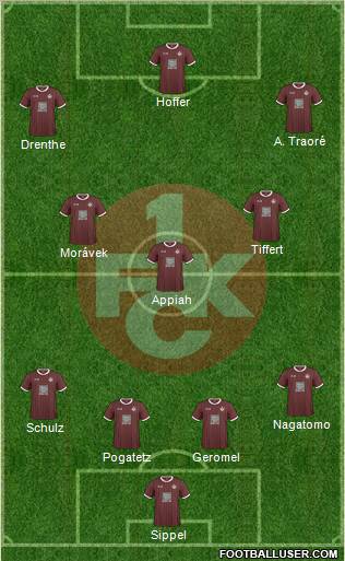 1.FC Kaiserslautern Formation 2011