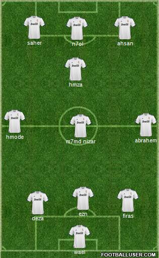 R. Madrid Castilla Formation 2011