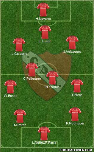 Independiente Formation 2011