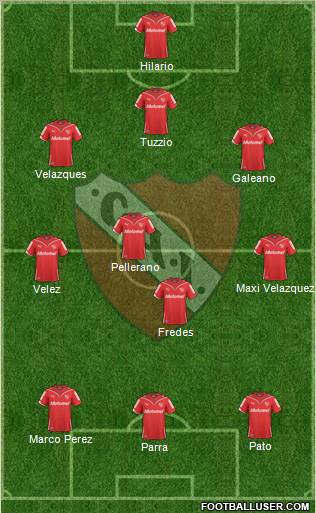 Independiente Formation 2011