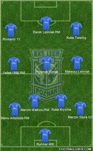 Lech Poznan Formation 2011