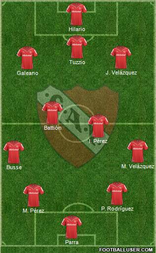 Independiente Formation 2011