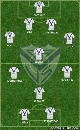 Vélez Sarsfield Formation 2011