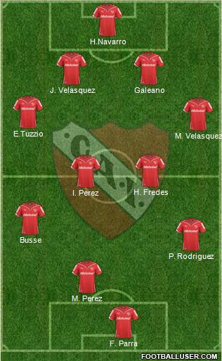 Independiente Formation 2011