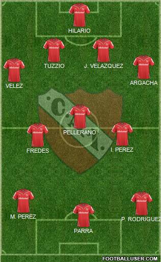 Independiente Formation 2011