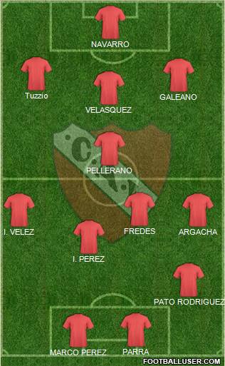 Independiente Formation 2011