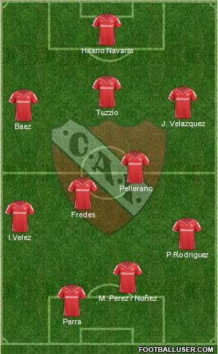 Independiente Formation 2011