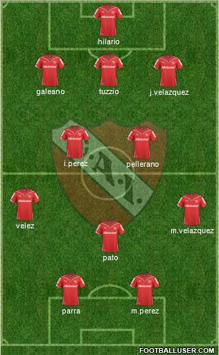 Independiente Formation 2011