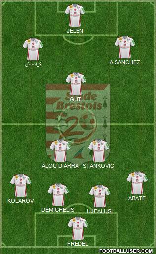 Stade Brestois 29 Formation 2011
