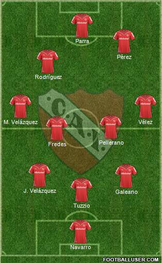 Independiente Formation 2011