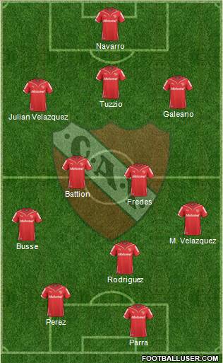 Independiente Formation 2011
