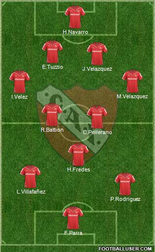 Independiente Formation 2011