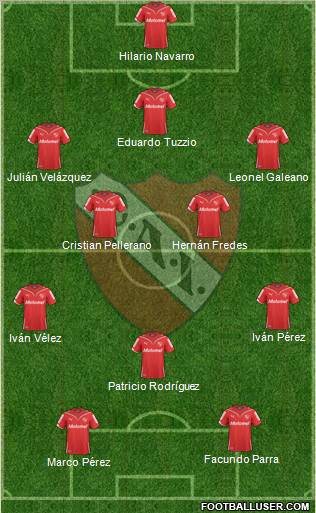 Independiente Formation 2011