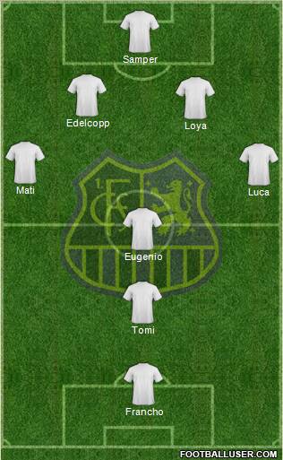 1.FC Saarbrücken Formation 2011