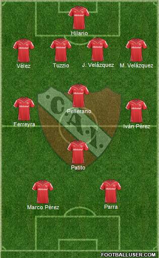 Independiente Formation 2011