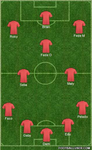 Pro Evolution Soccer Team Formation 2011