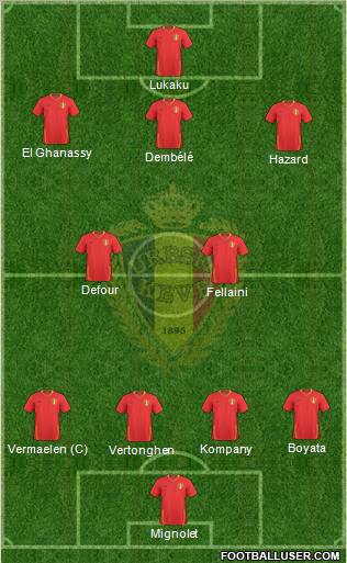 Belgium Formation 2011