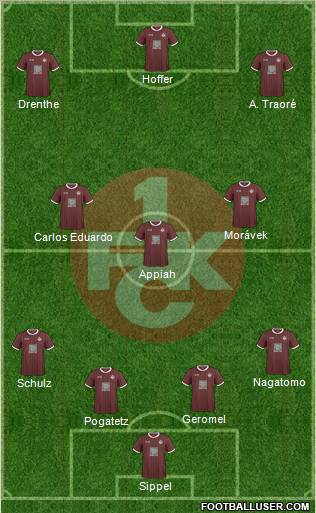 1.FC Kaiserslautern Formation 2011