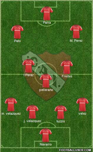 Independiente Formation 2011
