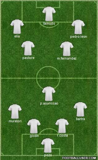 Pro Evolution Soccer Team Formation 2011