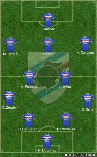 Sampdoria Formation 2011