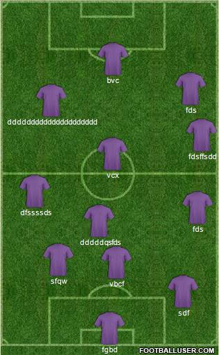 World Cup 2010 Team Formation 2011