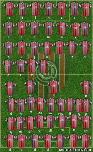 Chacarita Juniors Formation 2011