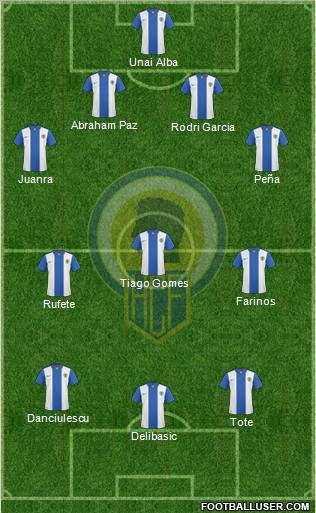 Hércules C.F., S.A.D. Formation 2011