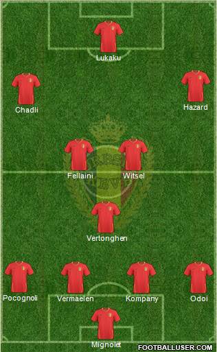 Belgium Formation 2011