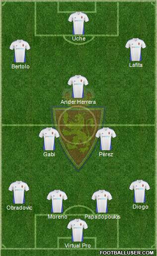 R. Zaragoza S.A.D. Formation 2011