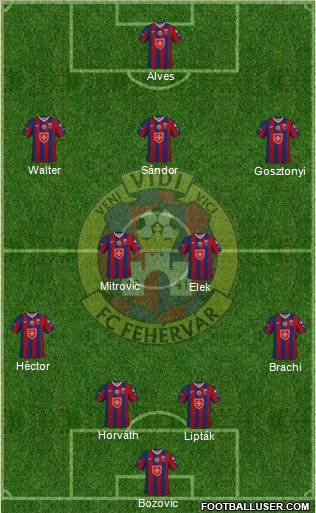 FC Fehérvár Formation 2011
