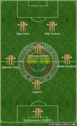 Fenerbahçe SK Formation 2011