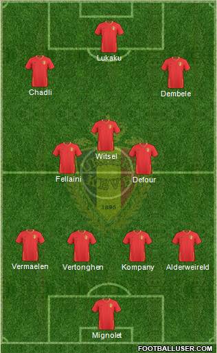 Belgium Formation 2011