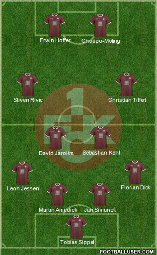 1.FC Kaiserslautern Formation 2011