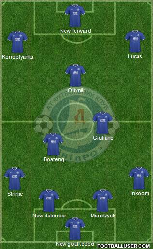 Dnipro Dnipropetrovsk Formation 2011