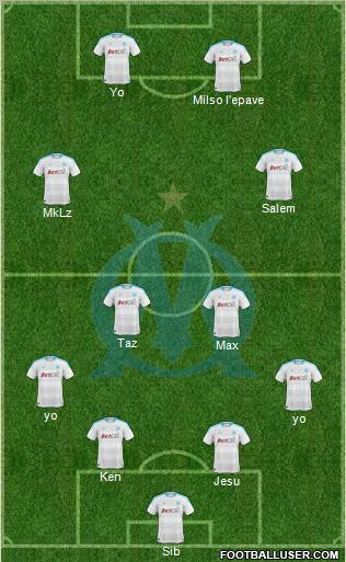 Olympique de Marseille Formation 2011
