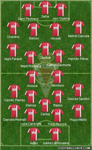 Real Murcia C.F., S.A.D. Formation 2011