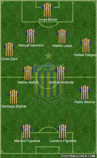 Rosario Central Formation 2011