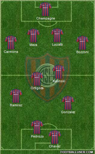 San Lorenzo de Almagro Formation 2011