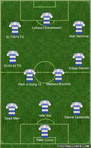 Queens Park Rangers Formation 2011