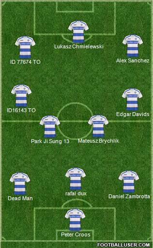 Queens Park Rangers football formation