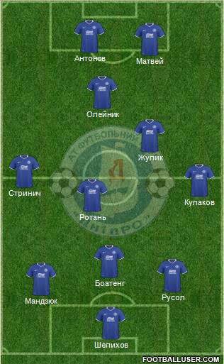 Dnipro Dnipropetrovsk Formation 2011